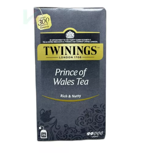 Twinings Prince of Wales fekete tea – 25 filter, 50 g