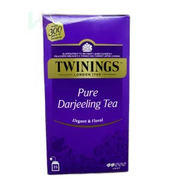 Twinings Pure Darjeeling Tea fekete tea – 25 filter, 50 g