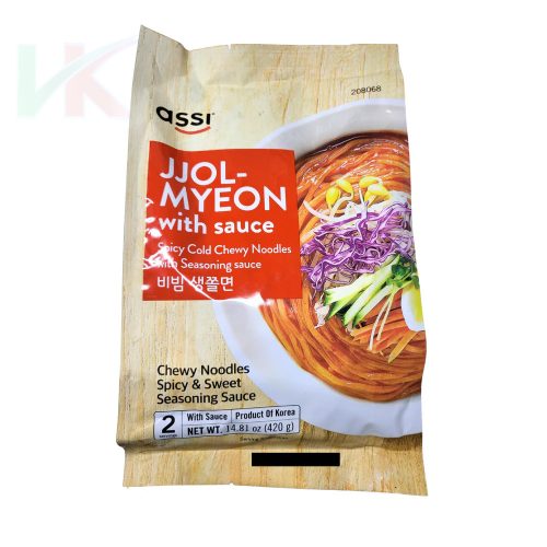 Assi Jjol-Myeon csípős hideg tészta szósszal 420g