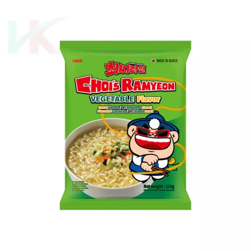 CHOI'S zöldséges ízű ramyun tészta 113g