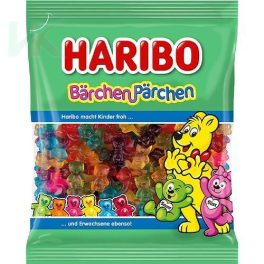 Haribo Bärchen Pärchen gyümölcsízű gumicukor 160 g