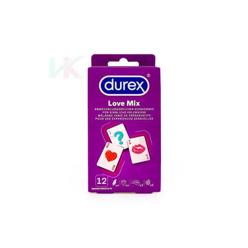 Durex Love Mix  Óvszer 12db