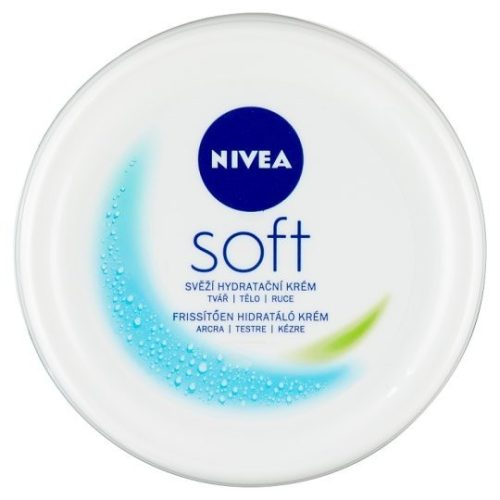 NIVEA Soft frissítően hidratáló krém 200 ml