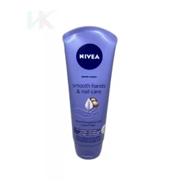   NIVEA Smooth Hands & Nail Care kéz- és körömápoló krém – 100 ml