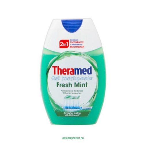 Theramed 2 az 1-ben fogkrém és szájöblítő menta  75ml