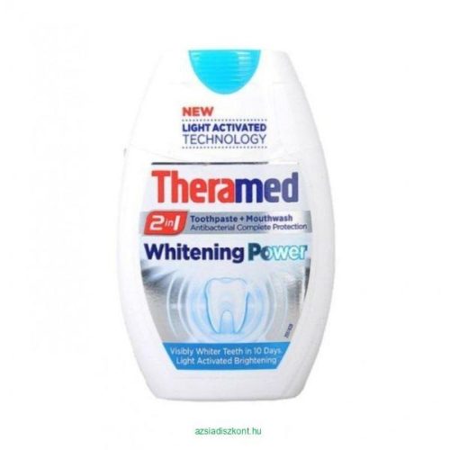 Theramed 2 az 1-ben fehérítő fogkrém, 75 ml