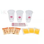 Bubble Mangós zöld tea mangó ízű popping bobával DIY Kit 240 g – 3 adag