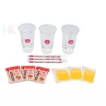 Bubble Epres zöld tea mangó ízű popping bobával DIY Kit 240 g – 3 adag