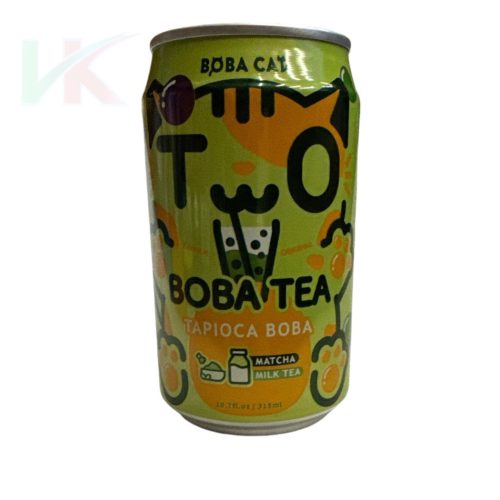 Boba Cat Matcha íz Boba Tea 315 ml