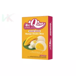 Q Love Deluxe Mangó és Ragacsos Rizs Mochi 168 g