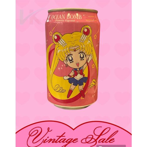 Ocean Bomb Sailor Moon Pomeló Ízű Szénsavas Üdítő 330ml