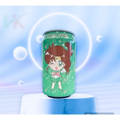 Ocean Bomb Sailor Moon Jupiter Vanília Citrom Ízű Szénsavas Üdítő 330ml