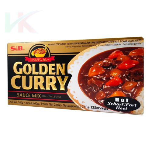 S&B Csípős Golden Japán Curry 240g