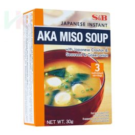 S&B Japán Instant Aka Miso leves 30g