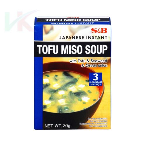 S&b japán instant tofu miso leves 30g