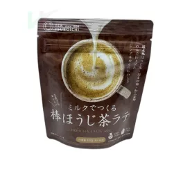   Tsuboichi Hojicha Latte Mix – japán pörkölt zöld tea latte por – 60 g