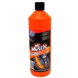 Mr Muscle Max Gel lefolyótisztító gél 1 l 25% grátisz