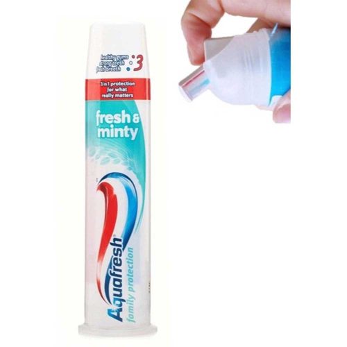 Aquafresh fresh & minty pumpás fogkrém 100 ml