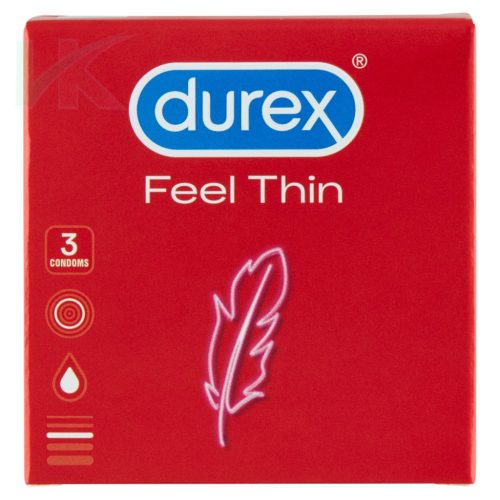 Durex óvszer 3 db Feel Thin