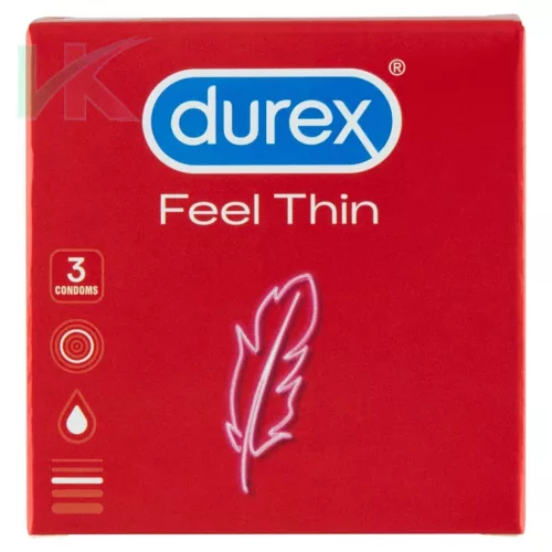 Durex óvszer 3 db Feel Thin