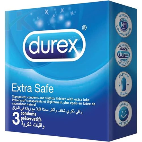 Durex Extra Safe óvszer 3 db