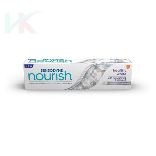 Sensodyne Fogkrém nourish healthy white fluoridos, 75 ml