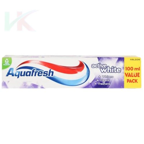 Aquafresh fogkrém 100 ml Active White