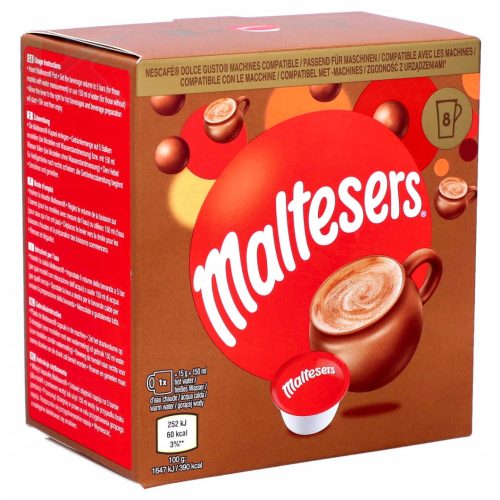 Maltesers forró csokoládé italpor kapszula Dolce Gusto géphez 120 g
