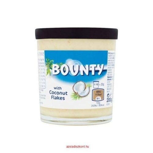 Bounty kenhető tejes kókusz krém 200g