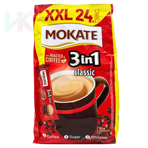 MOKATE 3in1 Classic instant kávéital 24×17 g – 408 g