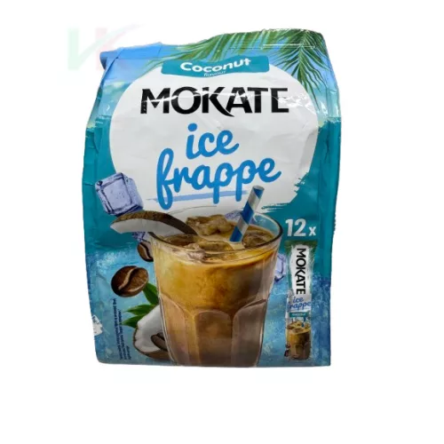 Mokate Ice Frappe Coconut kókusz ízű instant jegeskávé 12×12,5 g – 150 g