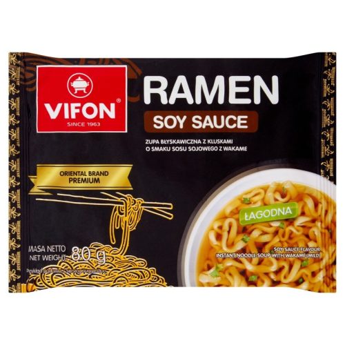 Vifon Ramen japán instant búzatésztás leves wakaméval 80g