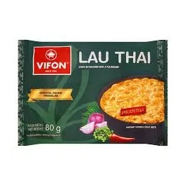   Vifon Lau Thai hagyományos  instant Tésztás Leves  (csípős) 80g