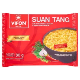   VIFON Suan Tang édes-Éavanyú,  Csípős Peking instant tészta  leves 80g