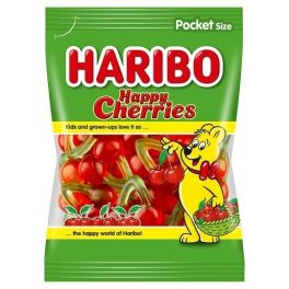 Haribo Happy Cherries gyümölcsízű gumicukorka 100g