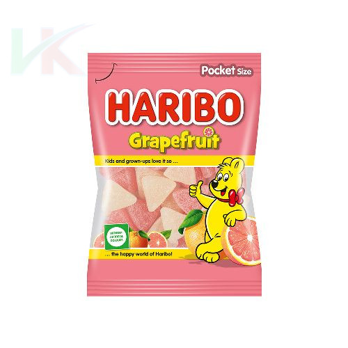 Haribo grapefruit gumicukor 80g   