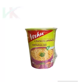 Vishu csirkehús ízű instant tésztás leves 65g