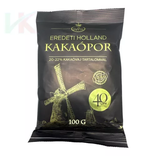 Tutti Eredeti Holland Kakaópor 20–22% – 100 g
