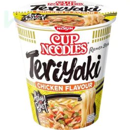   Nissin Cup Noodles Teriyaki Chicken instant tészta pohár 67 g