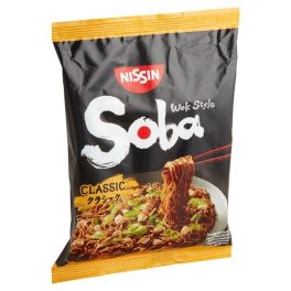   Nissin Soba klasszikus ízesítésű sült tészta búzalisztből 109 g