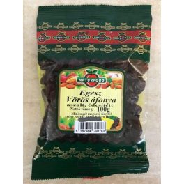 Naturfood aszalt egész vörösáfonya 100 g