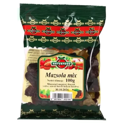 Naturfood mazsola mix 100 g