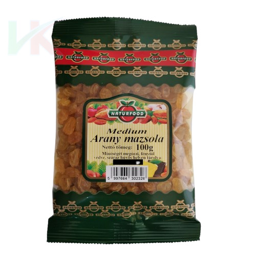Mazsola arany Naturfood 100 g