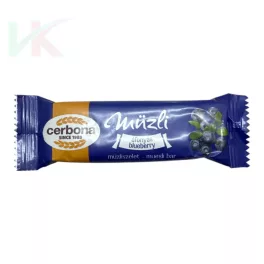 Cerbona MüZli Áfonyás müzliszelet – 20 g