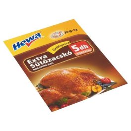 Hewa extra sütőzacskó zároklipsszel 35 x 43 cm 5 db