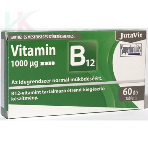 JutaVit B12 vitamin 1000 mcg tabletta 60