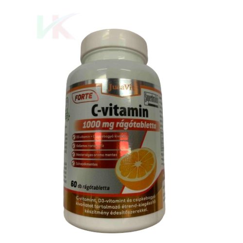 JutaVit C-vitamin 1000 mg Forte rágótabletta 60db
