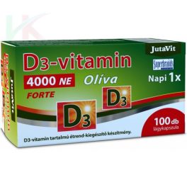 Jutavit d3-vitamin 4000 NE olíva 100 db