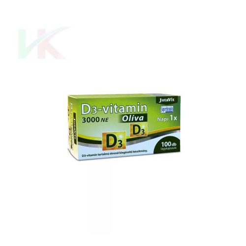 Jutavit D3-vitamin 3000NE Olíva 100db