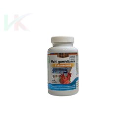 JutaVit Multi gumivitamin Eper ízű 50db